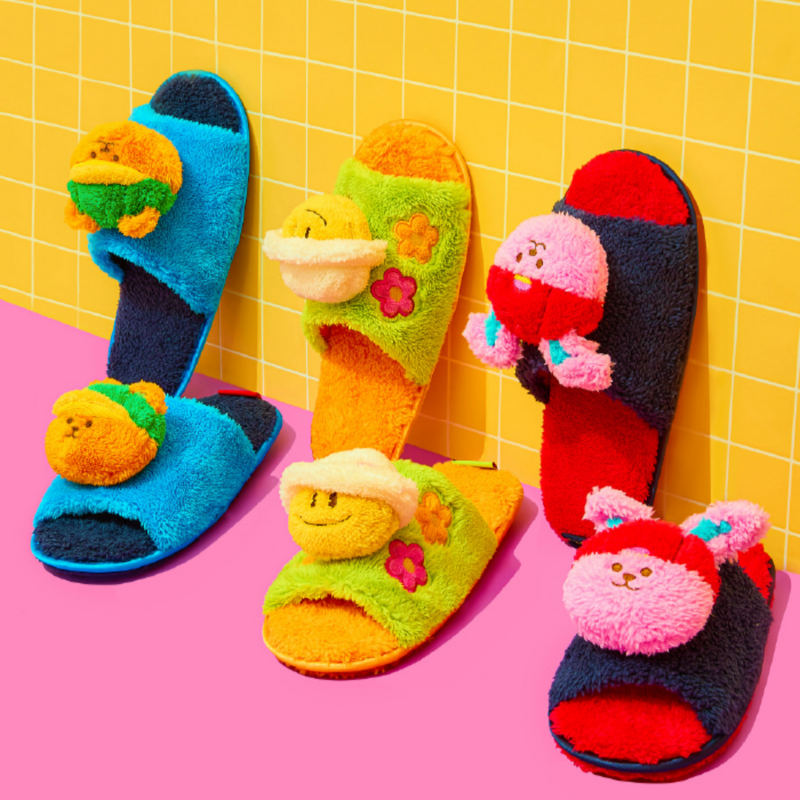 Washable Home Slipper - Wiggle Bear