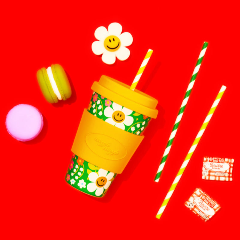 Bamboo Eco Mug Cup - Spring Garden