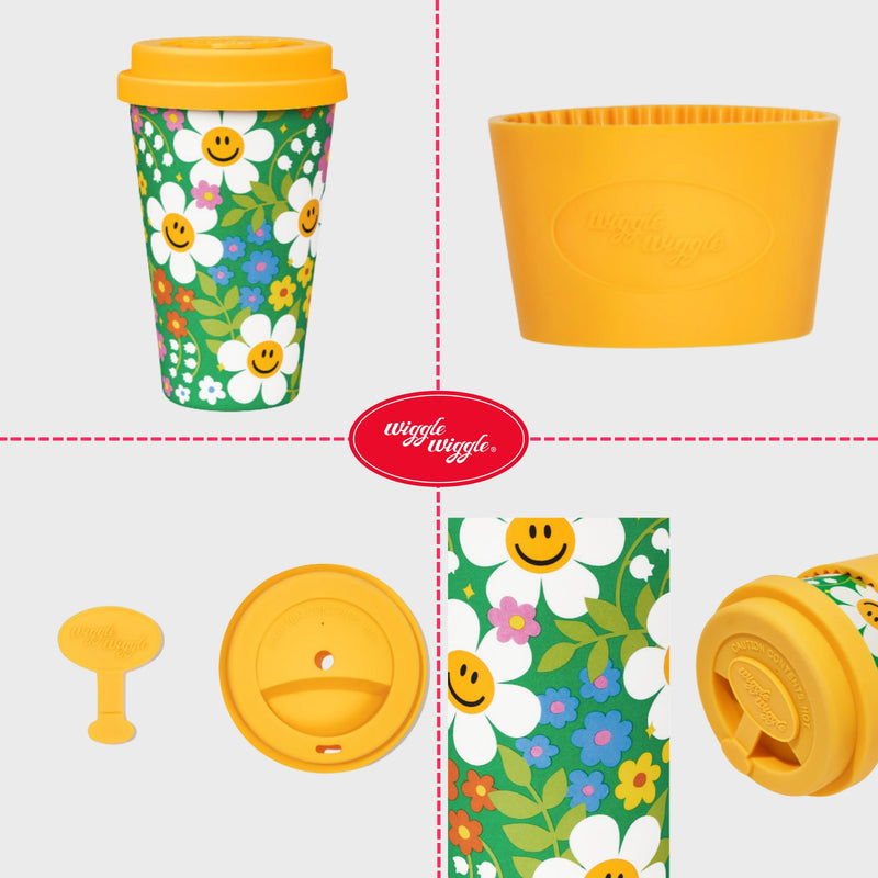 Bamboo Eco Mug Cup - Spring Garden