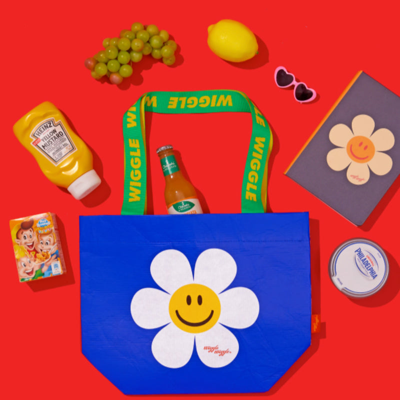 Reusable Shopper Bag(S) - Smile We Love Blue
