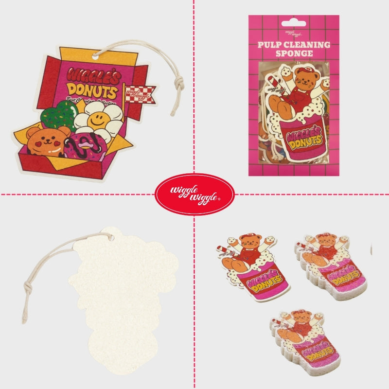 Pulp Cleaning Sponge - Donut Box