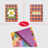 Index File Folder - Hound Tooth Check