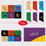 Embroidery Socks - Hotdog