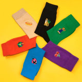 Embroidery Socks - Tiger