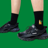 Embroidery Socks - Tiger