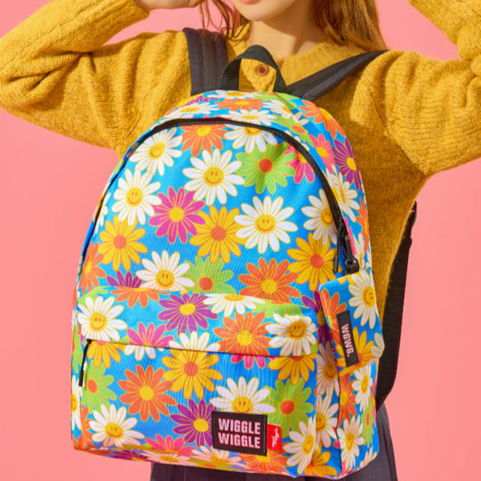 Pattern Backpack (L) - Hawaiian Flower