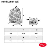 Pattern Backpack (L) - Hawaiian Flower