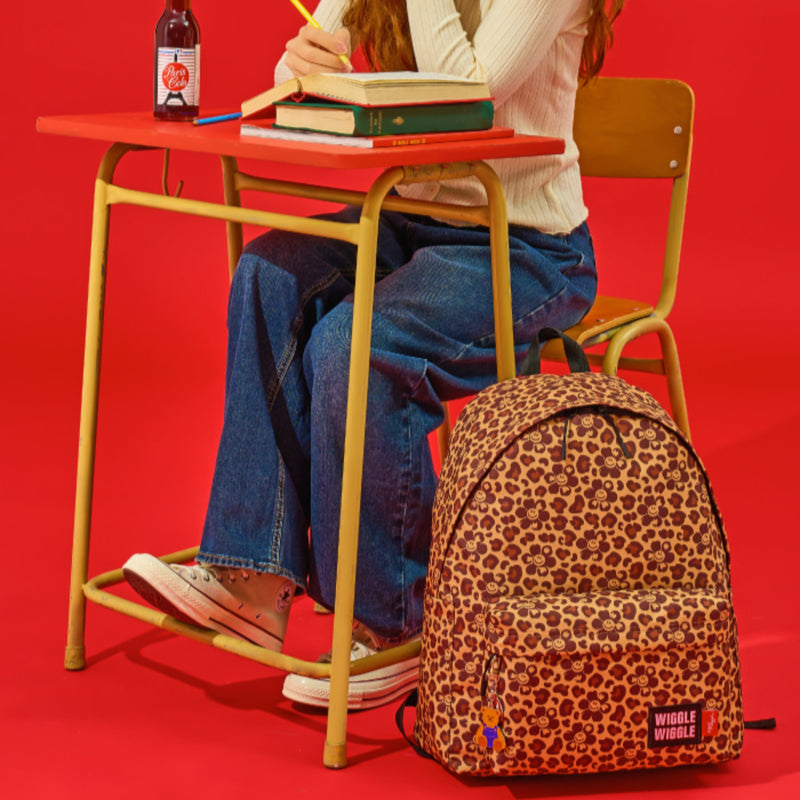 Pattern Backpack (L) - Smile We Love Safari