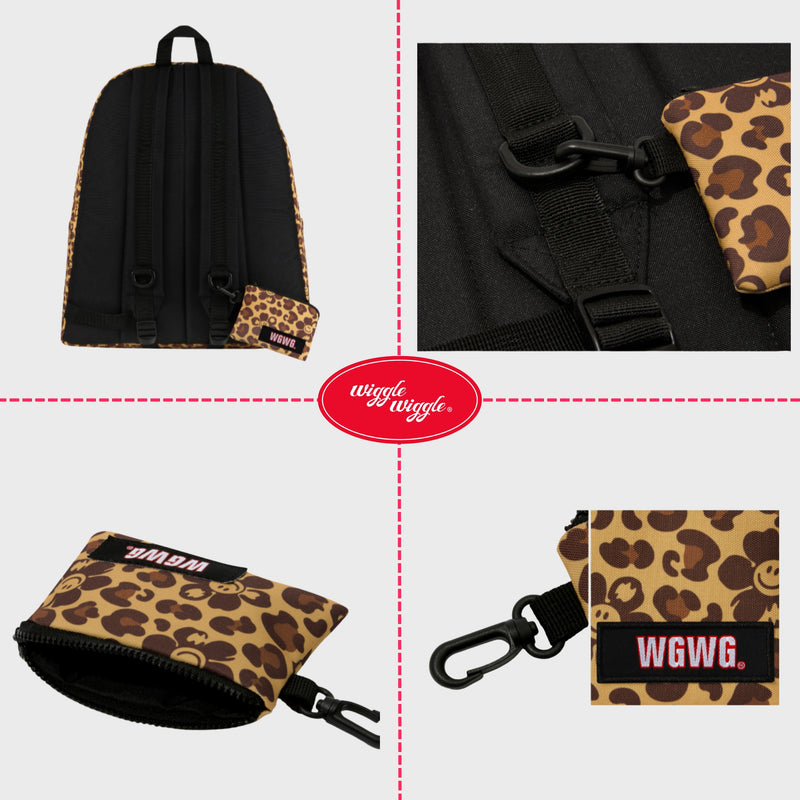 Pattern Backpack (L) - Smile We Love Safari