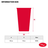 Glasslock x Wiggle Wiggle Glass Cup - Smile We Love