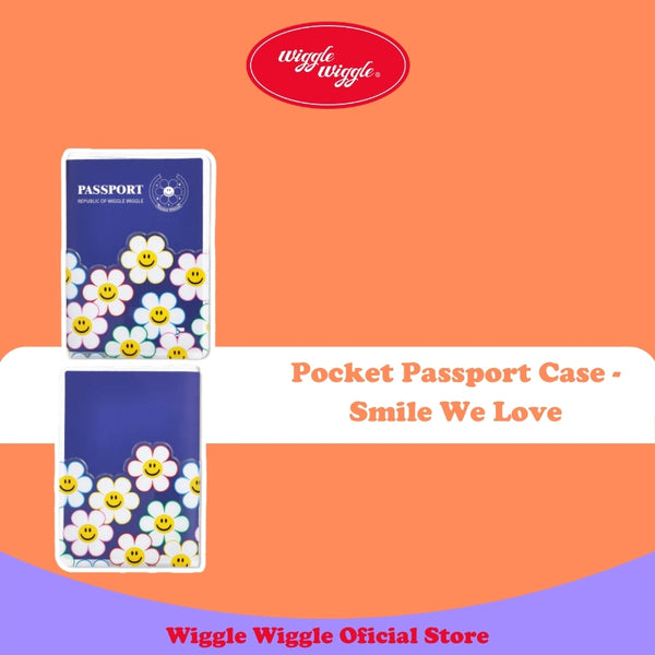 Pocket Passport Case - Smile We Love