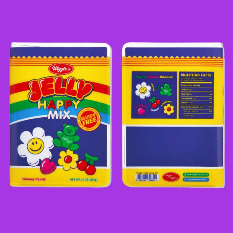 Pocket Passport Case - Jelly Happy Mix