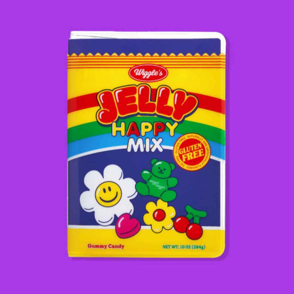 Pocket Passport Case - Jelly Happy Mix