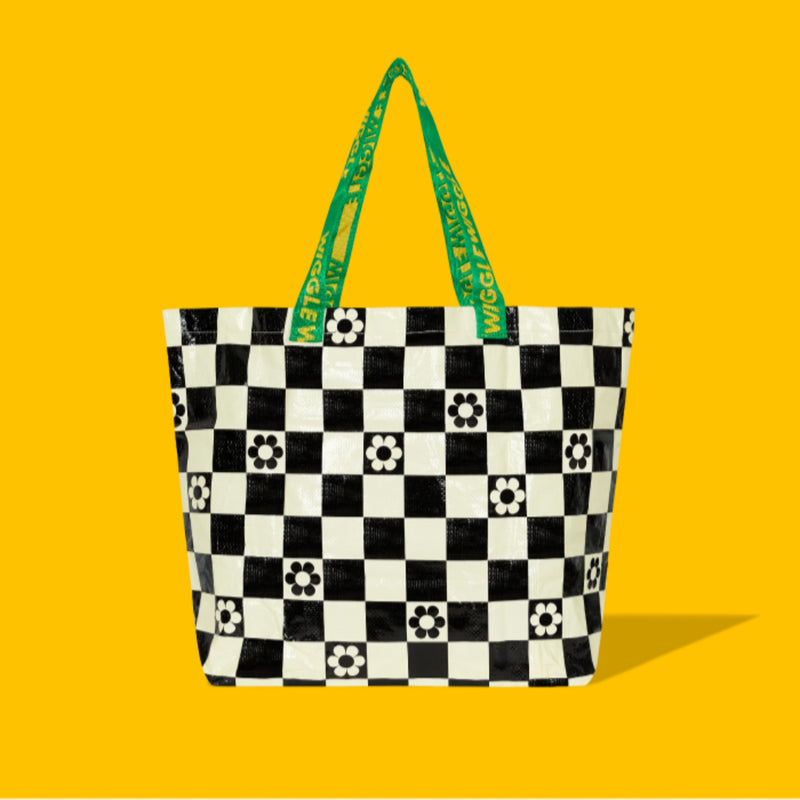 Tarpaulin Bag (M) - Checkerboard